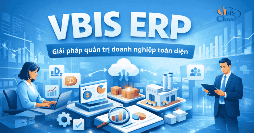 VBIS ERP – Giải pháp quản trị doanh nghiệp toàn diện giúp tối ưu vận hành