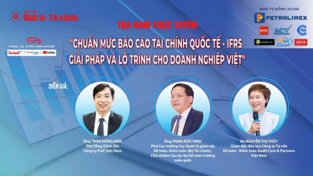 VĨNH CỬU cùng Đồng hành Chinh phục Chuẩn mực Báo cáo Tài chính Quốc tế (IFRS)
