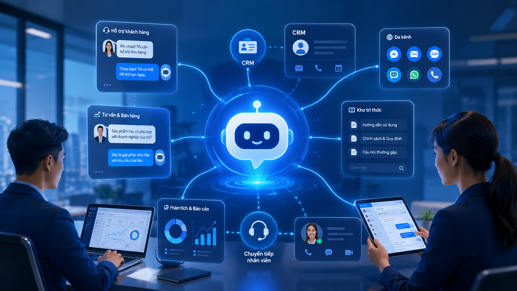Chatbot AI doanh nghiệp: Hướng dẫn chọn giải pháp