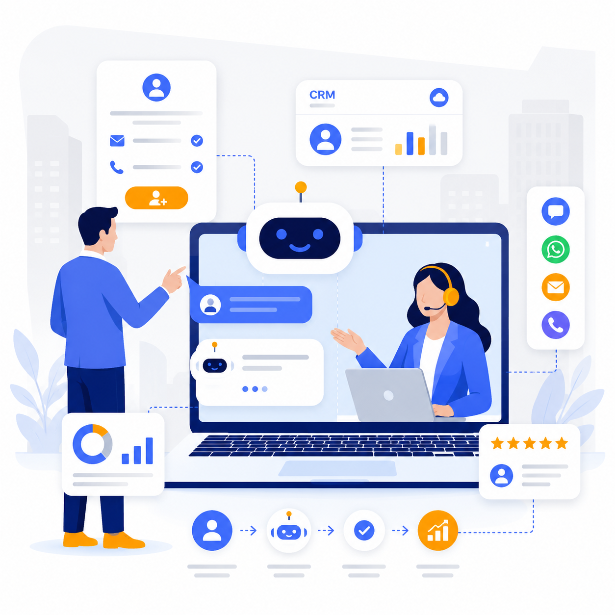 Chatbot AI doanh nghiệp: Tối ưu bán hàng và CSKH