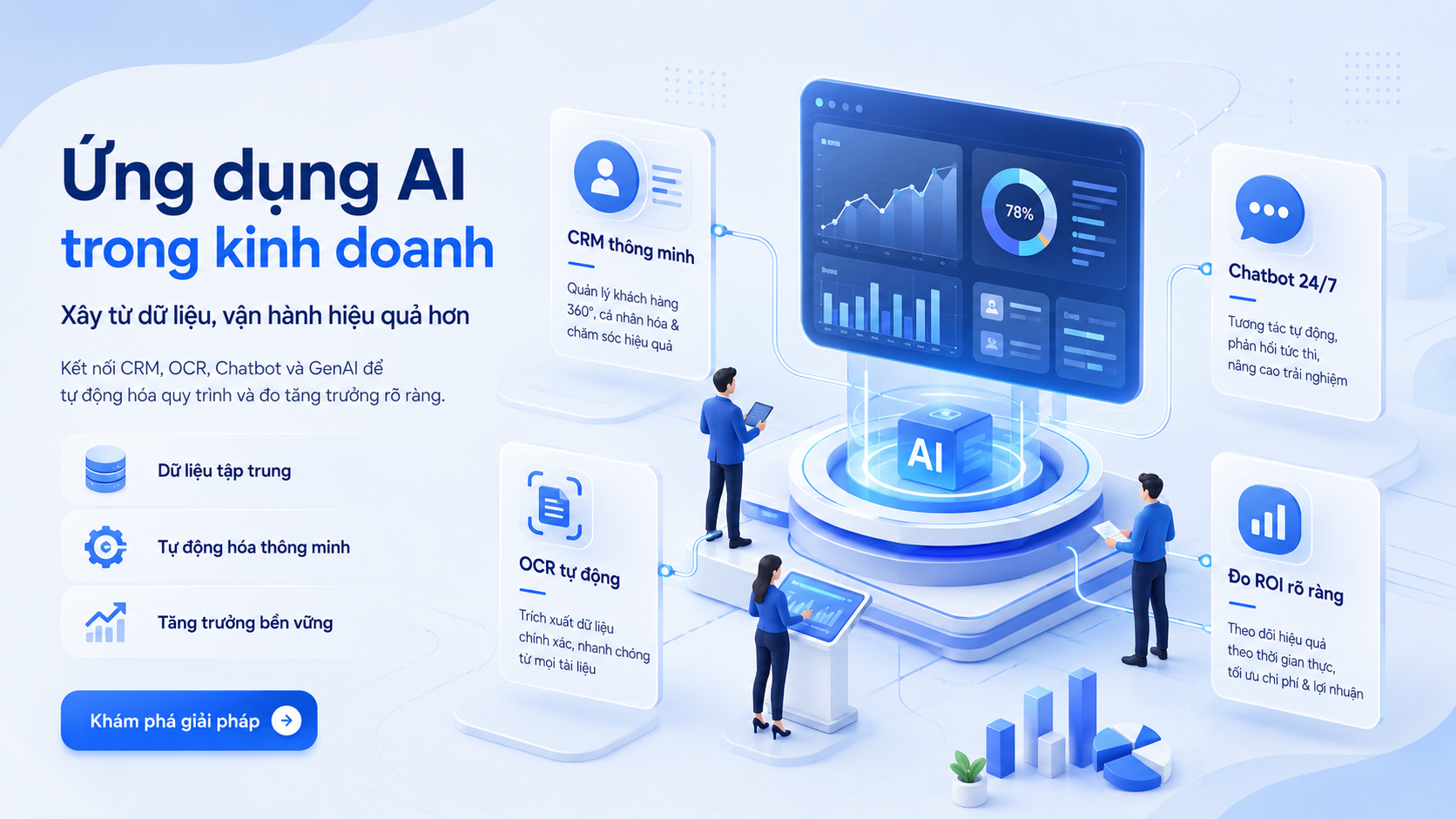 CRM AI là gì? Ứng dụng hiệu quả cho doanh nghiệp