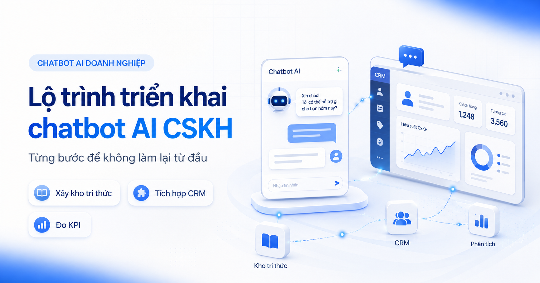 Lộ trình triển khai chatbot AI chăm sóc khách hàng