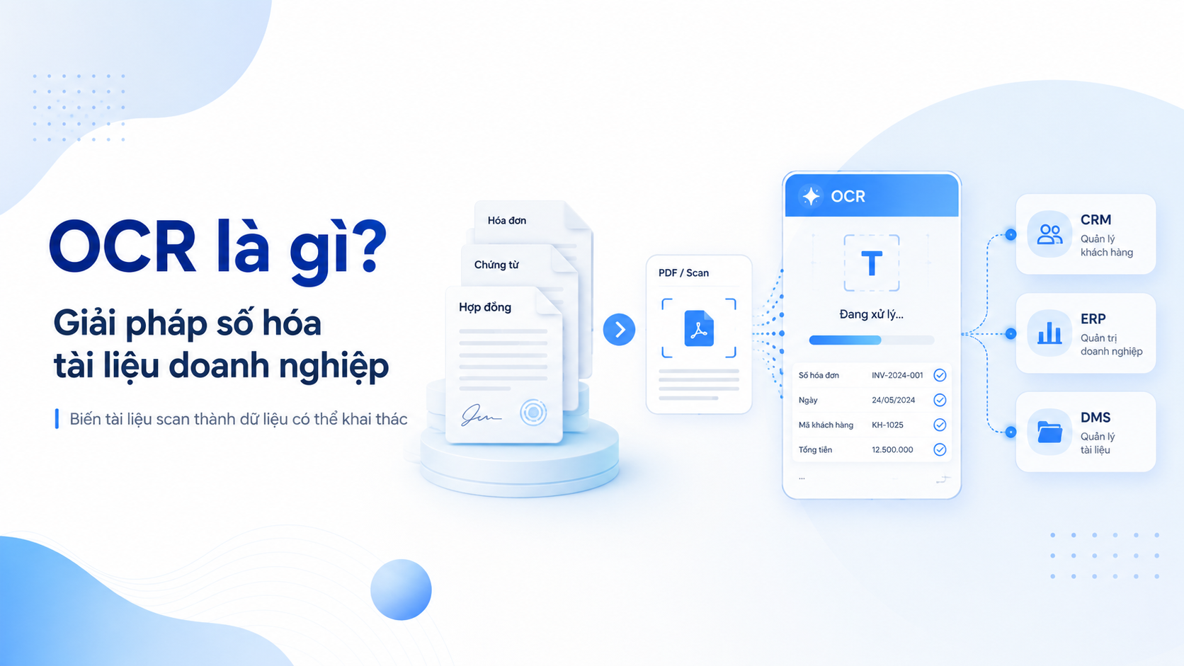 OCR là gì? Số hóa tài liệu doanh nghiệp